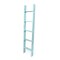 Barnwoodusa Rustic Farmhouse 5ft Reclaimed Wood Picket Ladder (Turqouise) 672713212614 - alternate 1
